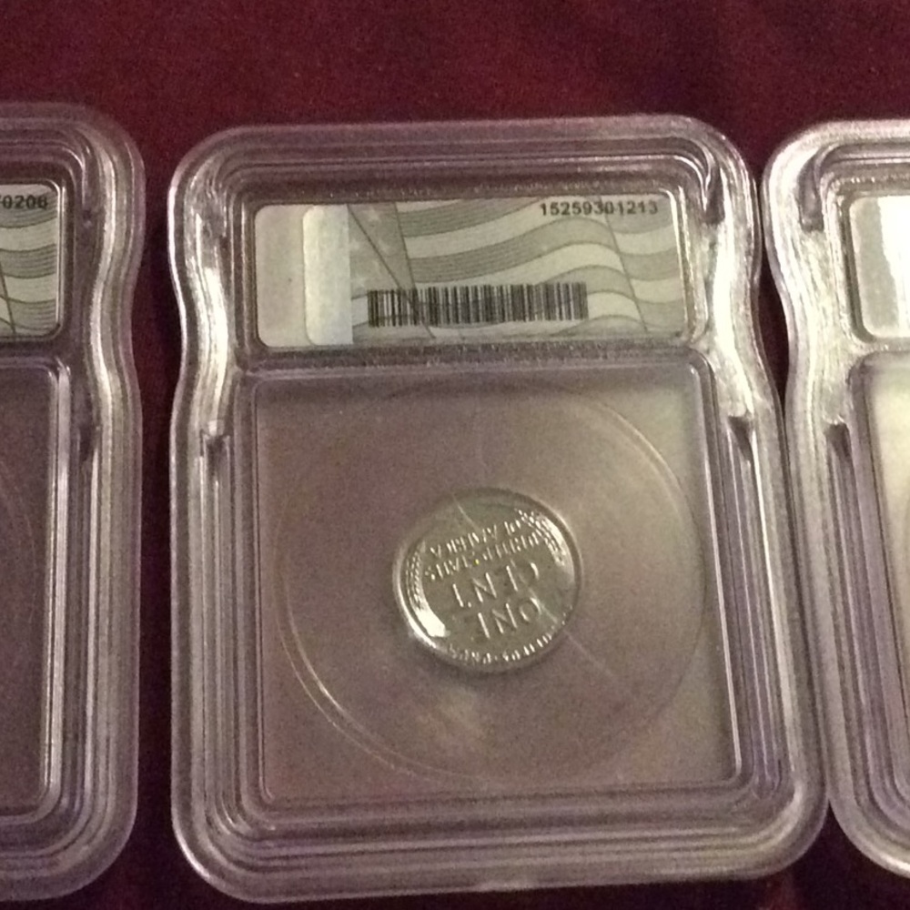 4 ICG Genuine Slabbed Coins and 1 INB Slab - Picture 7 of 11